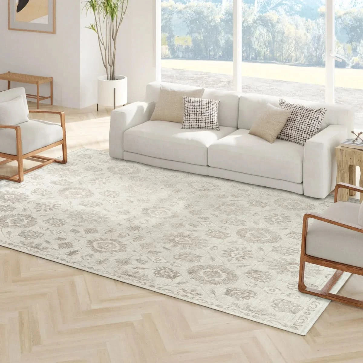 Prima Area Rug Collection, Kapano Cream