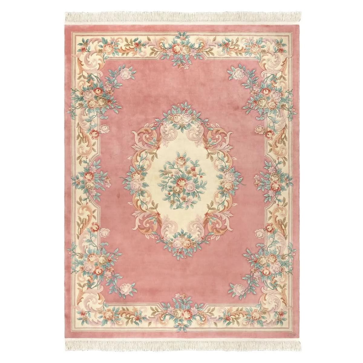 Pagoda Hand Knotted Rug Collection, Marseille Mauve
