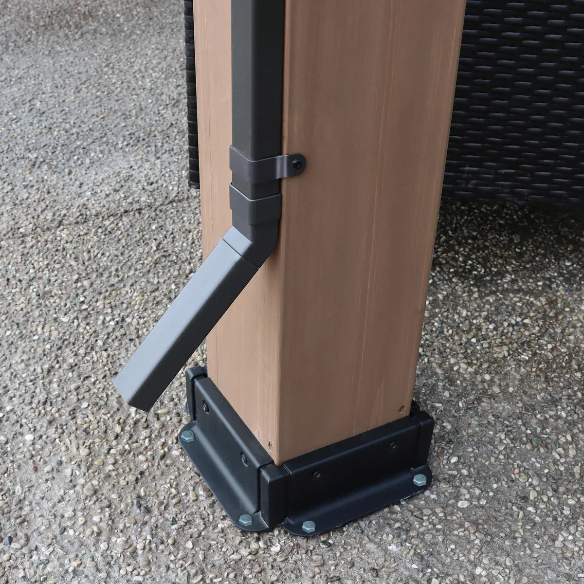 Rain Gutter Kit for 12 ft x 14 ft Contemporary Gazebo