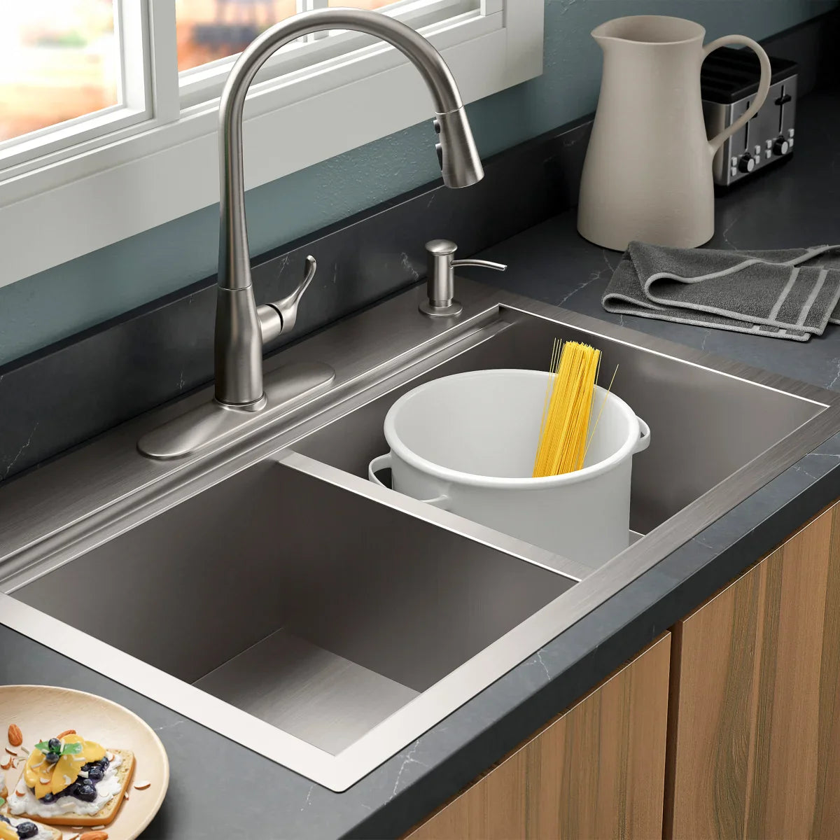 Kohler Lyric Dual Mount Workstation Kitchen Sink Kit