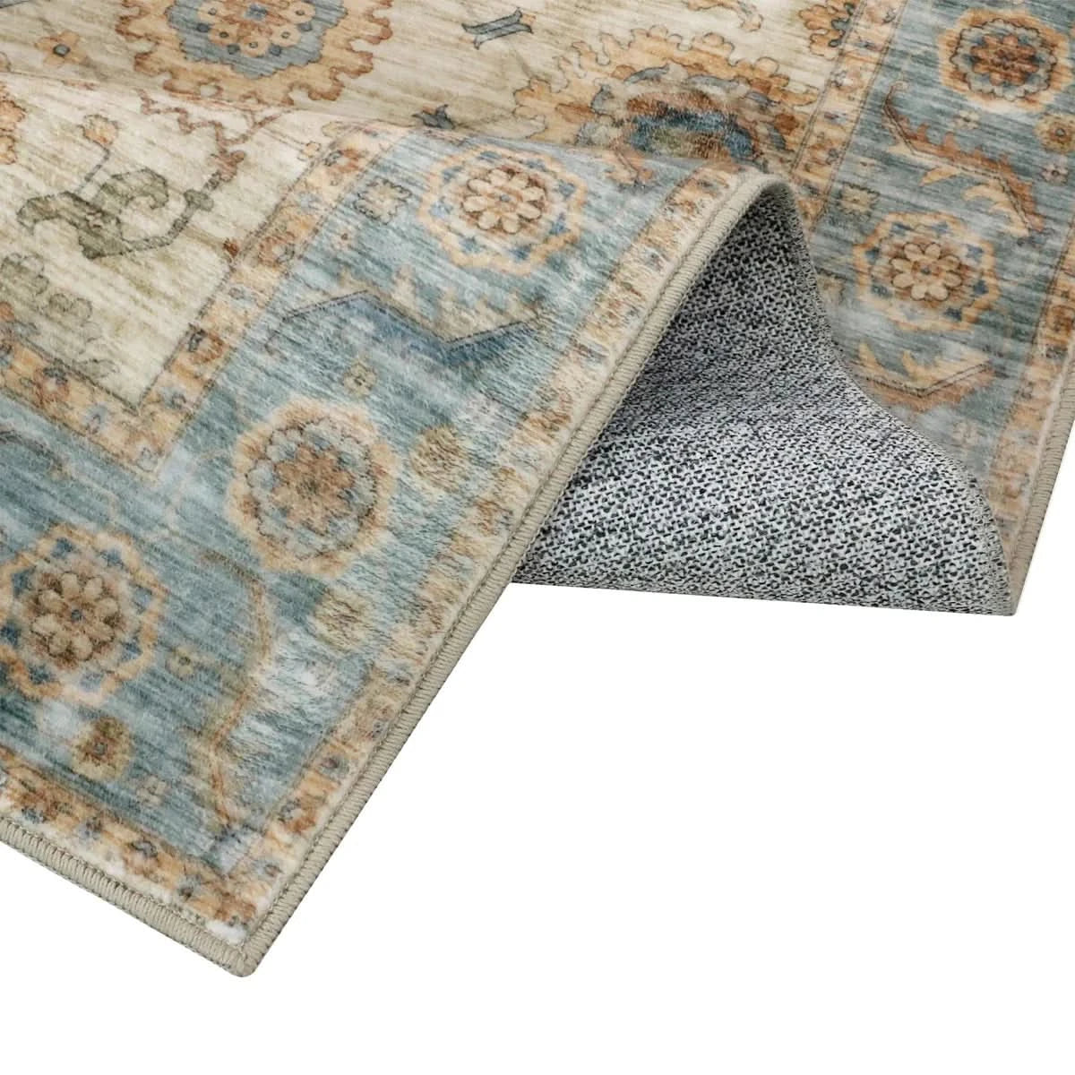 Wyatt & Ash Washable Washable Indoor Area Rug, Dalileh 7'10" x 10"