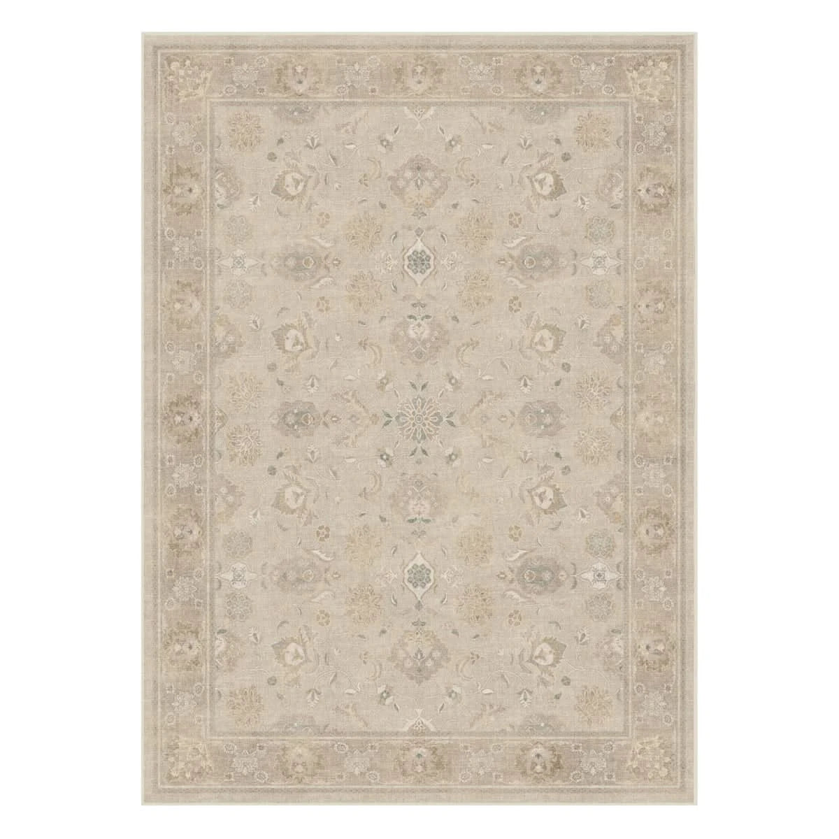 Ruggable Flatwoven Washable Odette Rug, 5’ x 7’