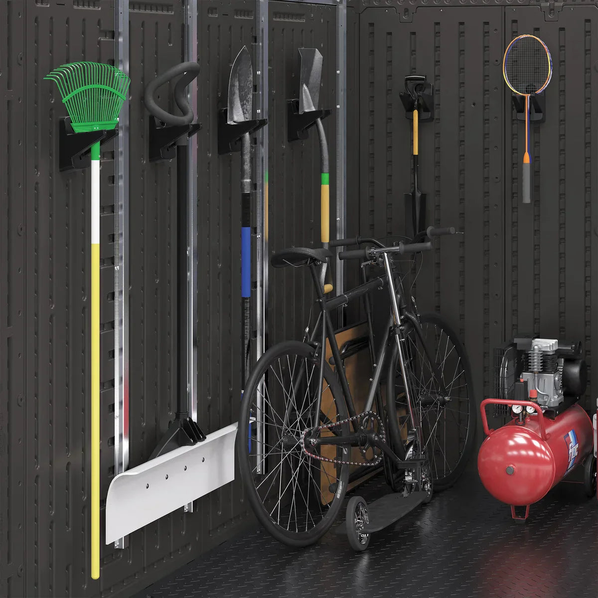 Suncast Modernist 10ft x 7ft. Sliding Door Storage Shed