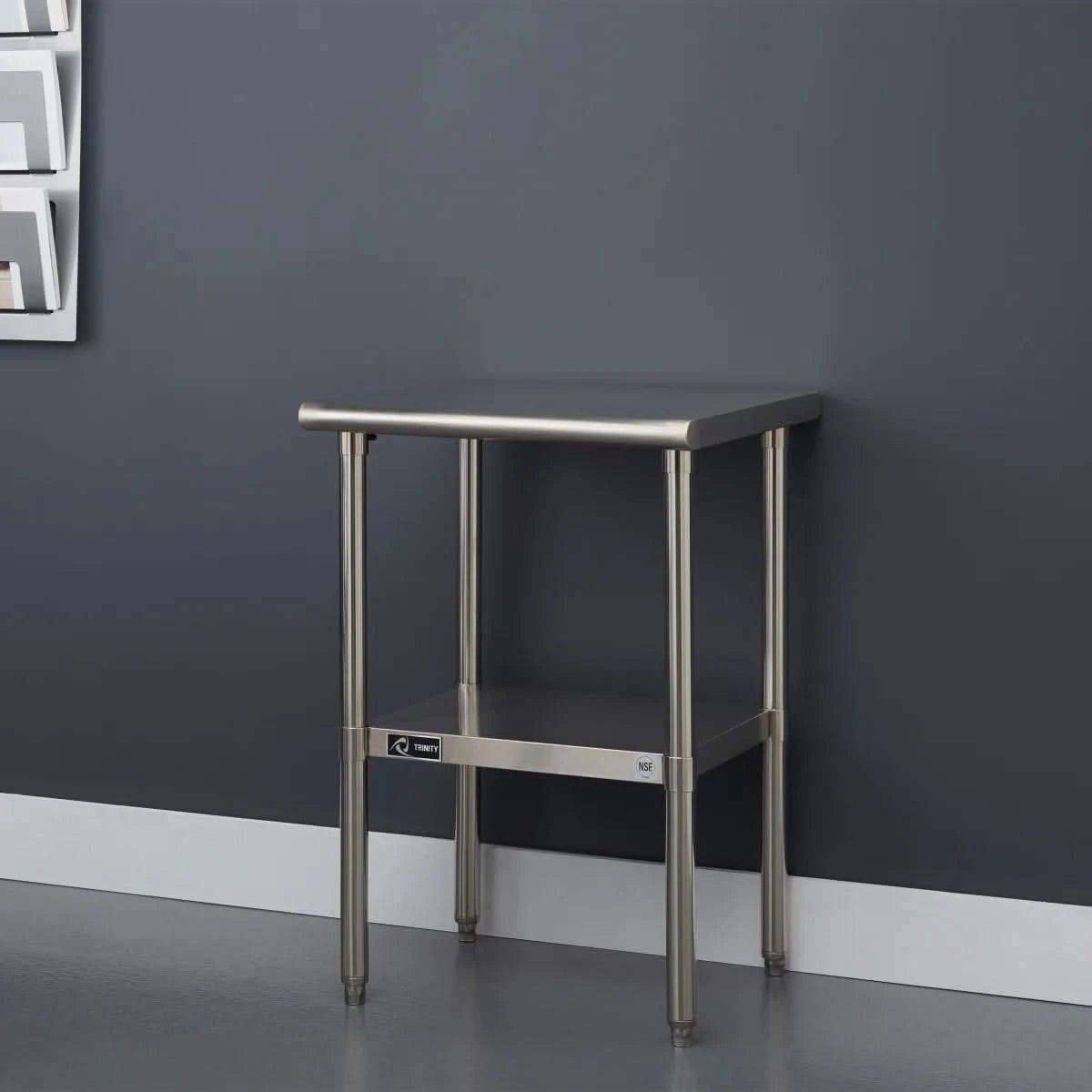 TRINITY EcoStorage Stainless Steel Table