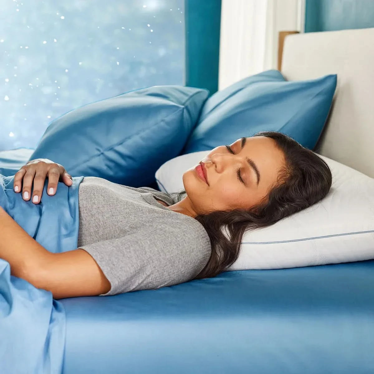 Novaform Soothing Cool Plus Gel Memory Foam Pillow