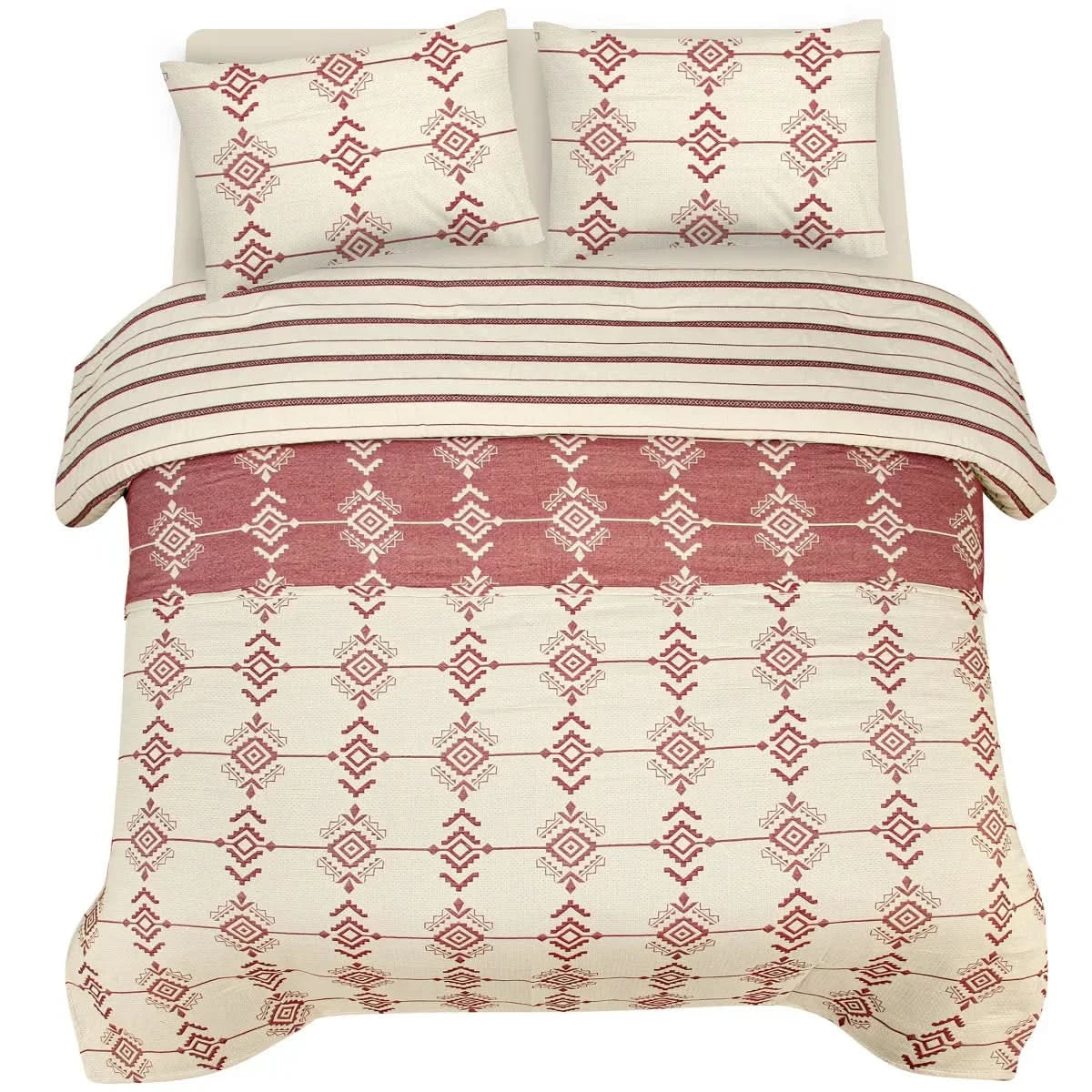 Heritage Threads 4-Piece Coverlet Set with Comforter