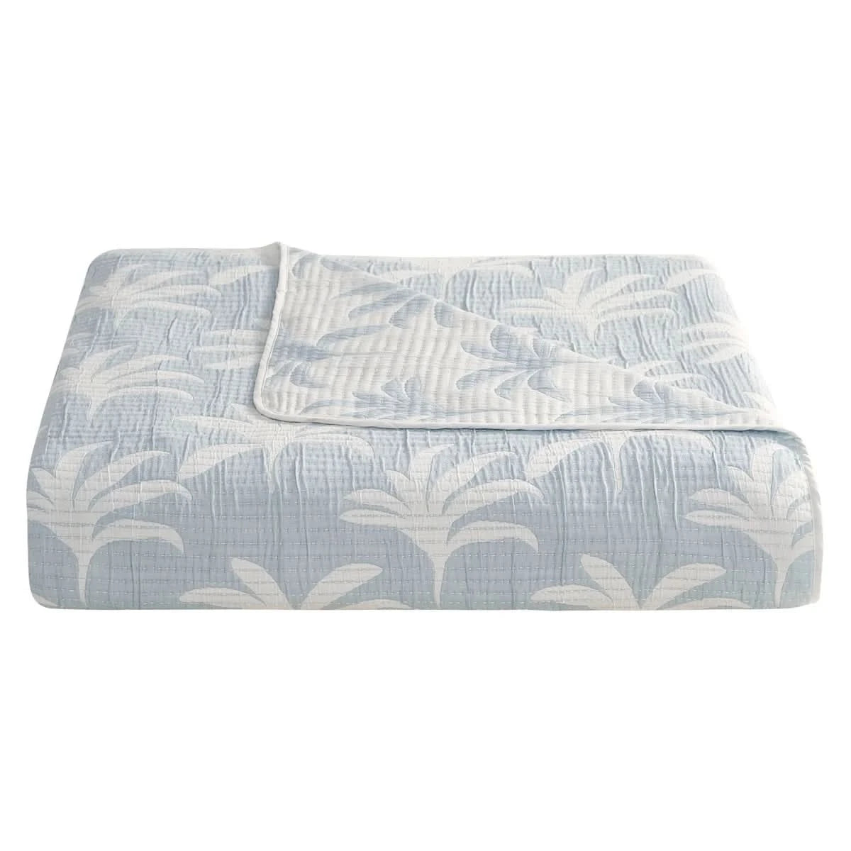 West Park Palm Tree 4-piece Quilt Set