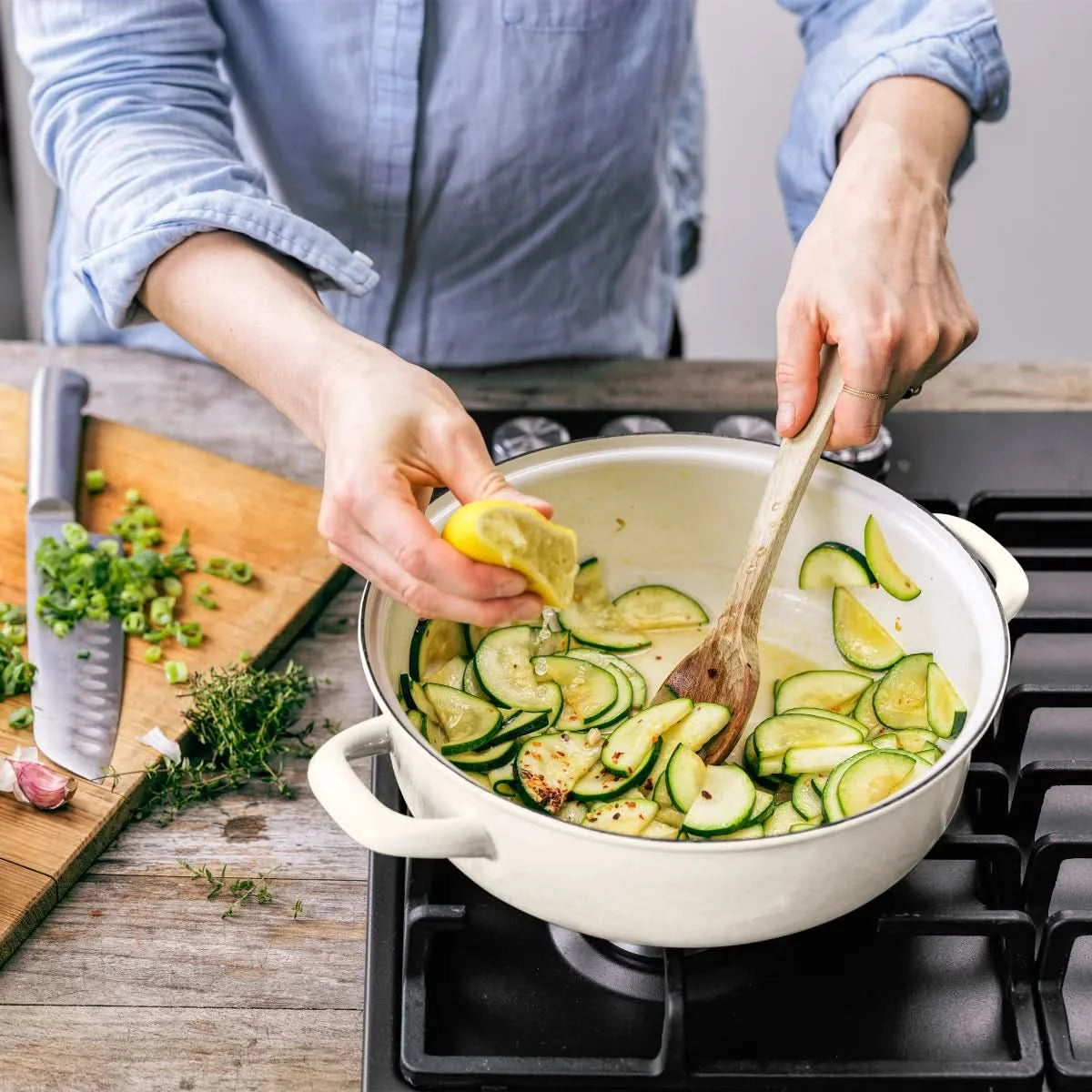 Merten & Storck 5.5-Quart Dutch Oven with Lid, 3.7-Quart Braiser with Lid, 2-pack