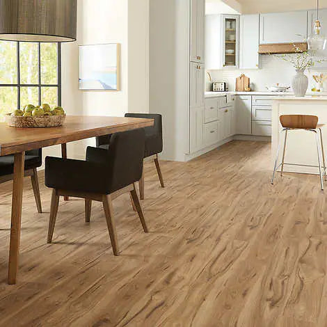 Mohawk Home 6.1in. Waterproof Surface Laminate Wood 12mm Plank Flooring