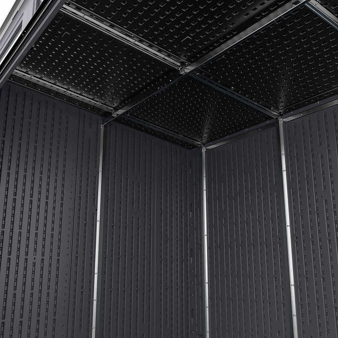 Suncast Modernist 8’x7’ Dual Barn Door Storage Shed