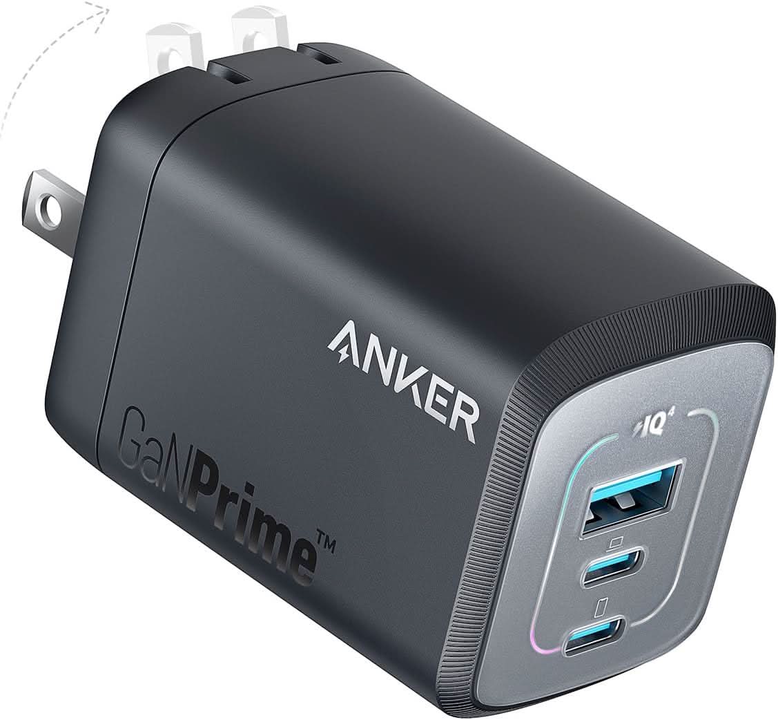 Anker Prime 100W GaN Wall Charger (3 Ports)