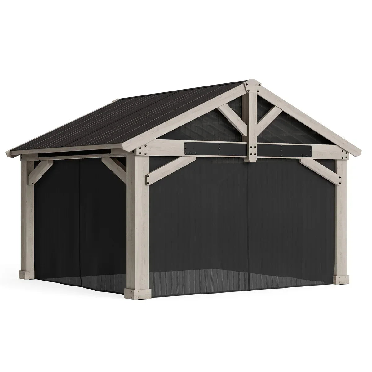 16' x 14' Timber Pavilion Mosquito Mesh Kit