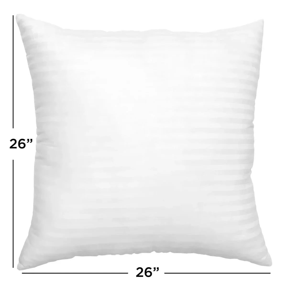 Roozt Home Gel-Fiber Pillow Inserts, 2-pack