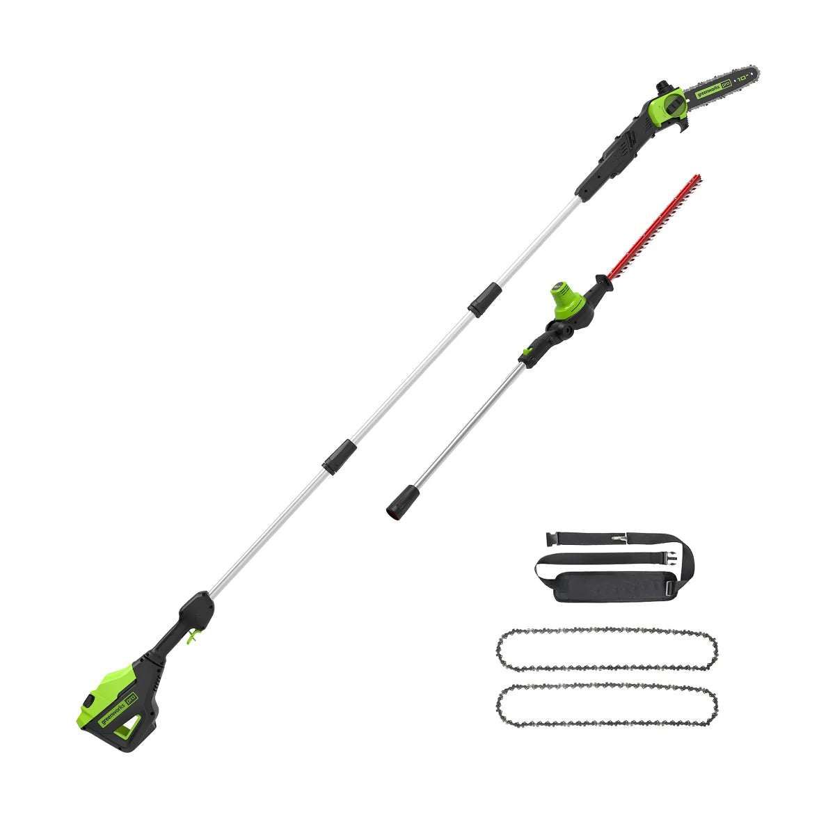Greenworks 80V Gen 2 Polesaw/Pole Hedge Combo Kit
