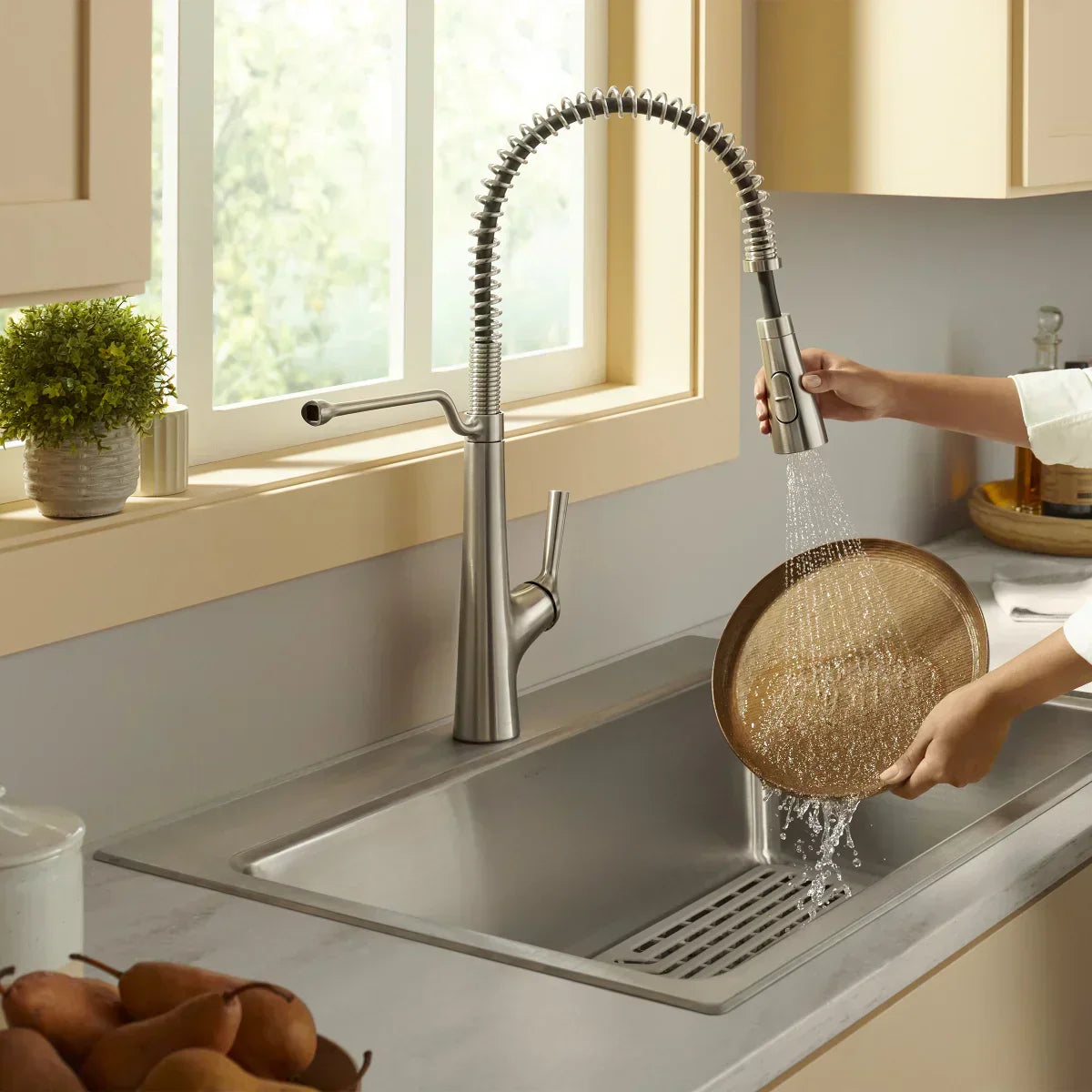 Kohler Pro-Function Kitchen Sink Kit - With Vibrant Stainless or Matte Black Faucet