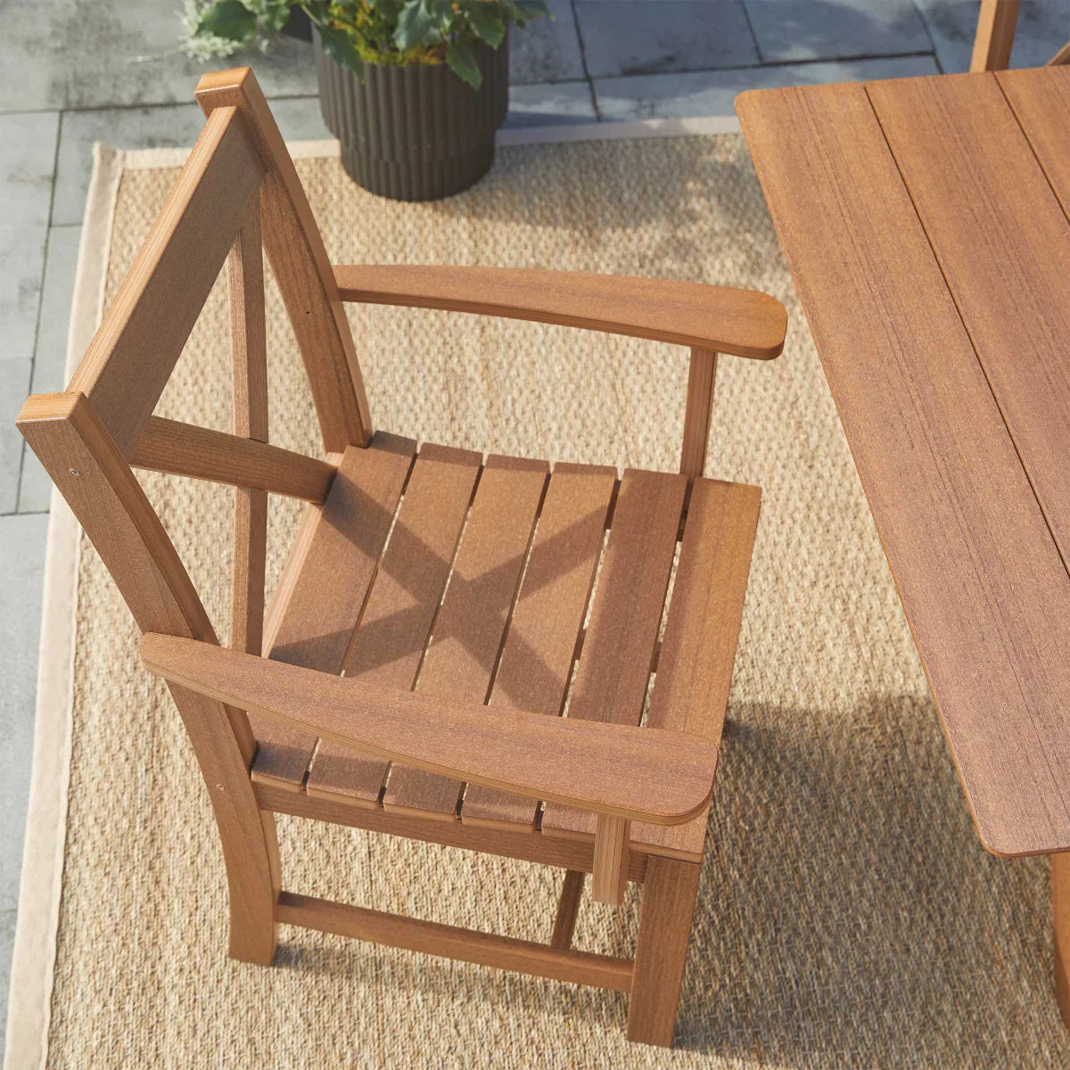 Leisure Line 7-piece Outdoor Dining Set by Tangent