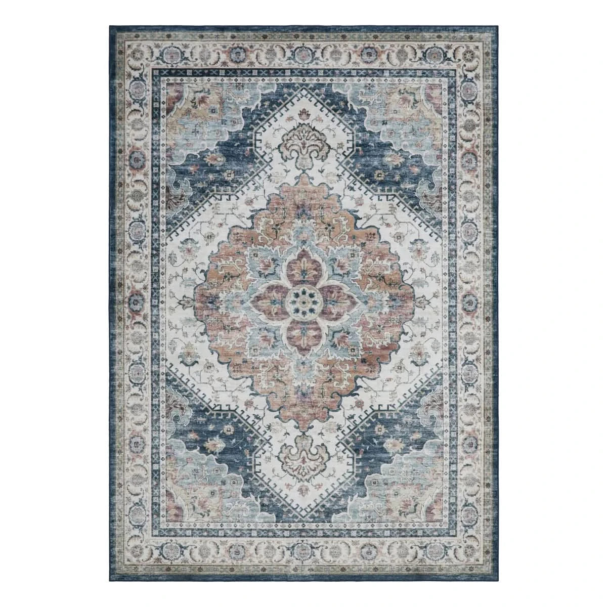 Wyatt & Ash Washable Indoor Area Rug, Geraldine