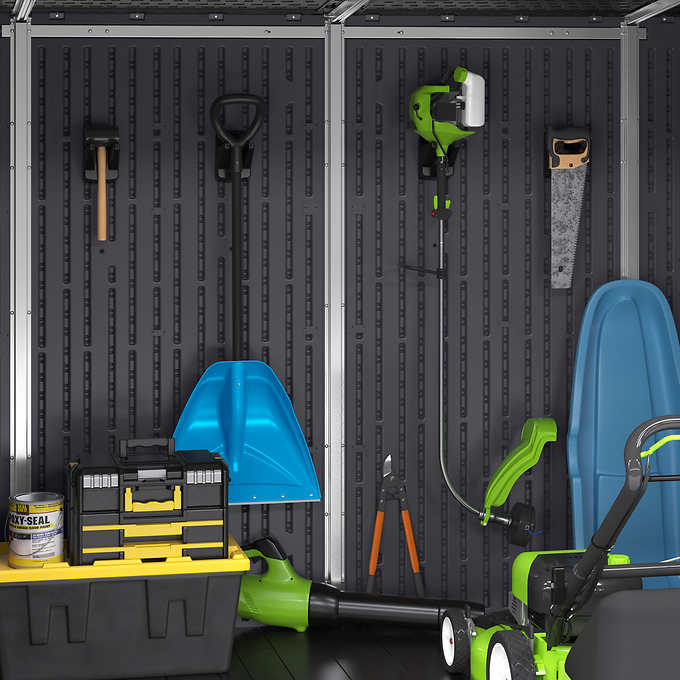 Suncast Modernist 8’x7’ Dual Barn Door Storage Shed