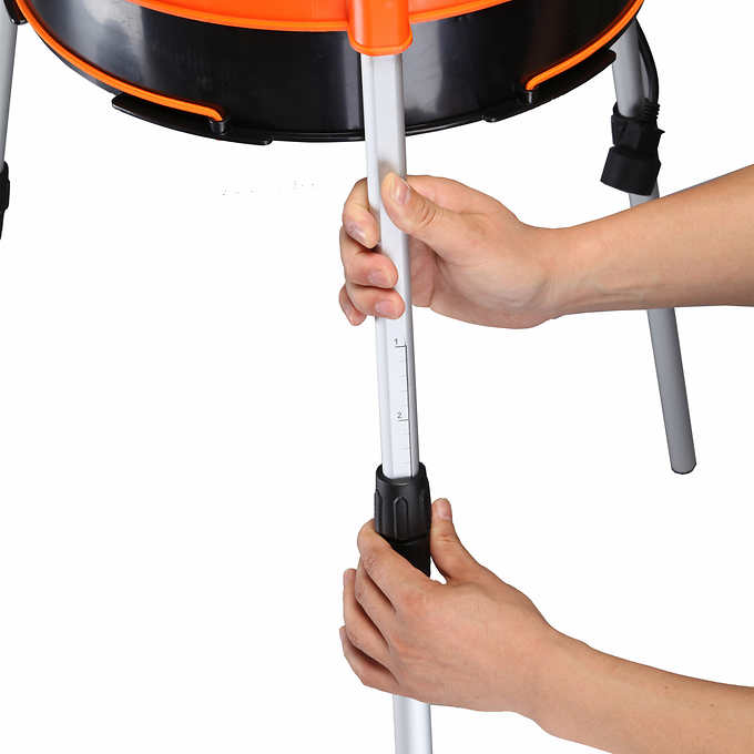 22" Corded Electric Leaf Shredder With Accessory Kit