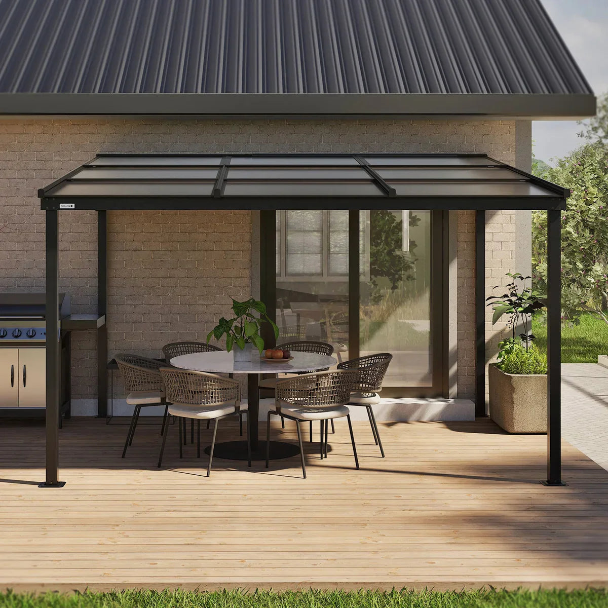 Sojag Budapest Wall Mounted Sun Shelter