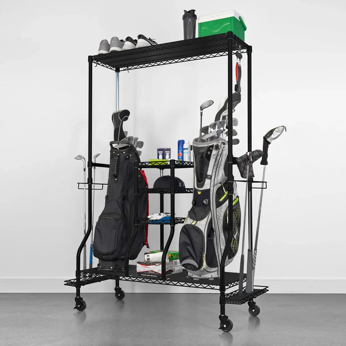 SafeRacks Golf Bag and Equipment Storage Rack