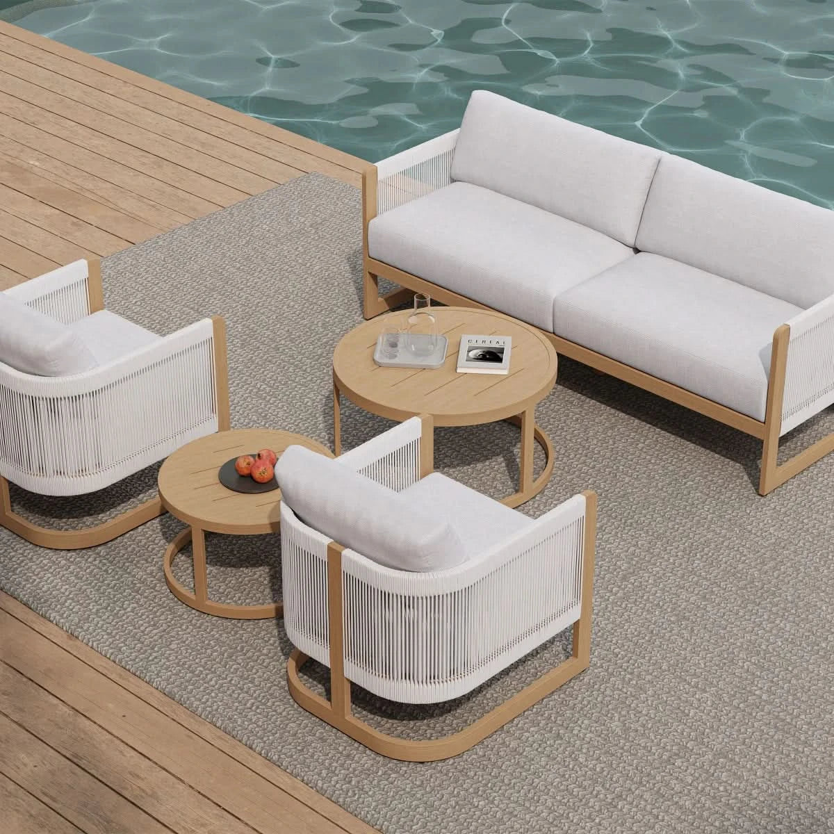OTTA Outdoor Venice 5-piece Outdoor Seating Set