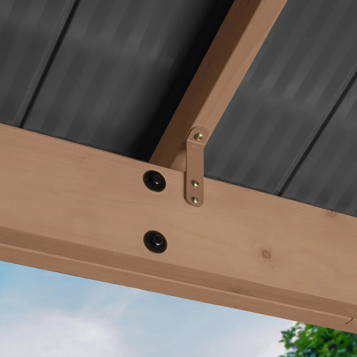 Yardistry 12' x 14' Gazebo with Aluminum Roof