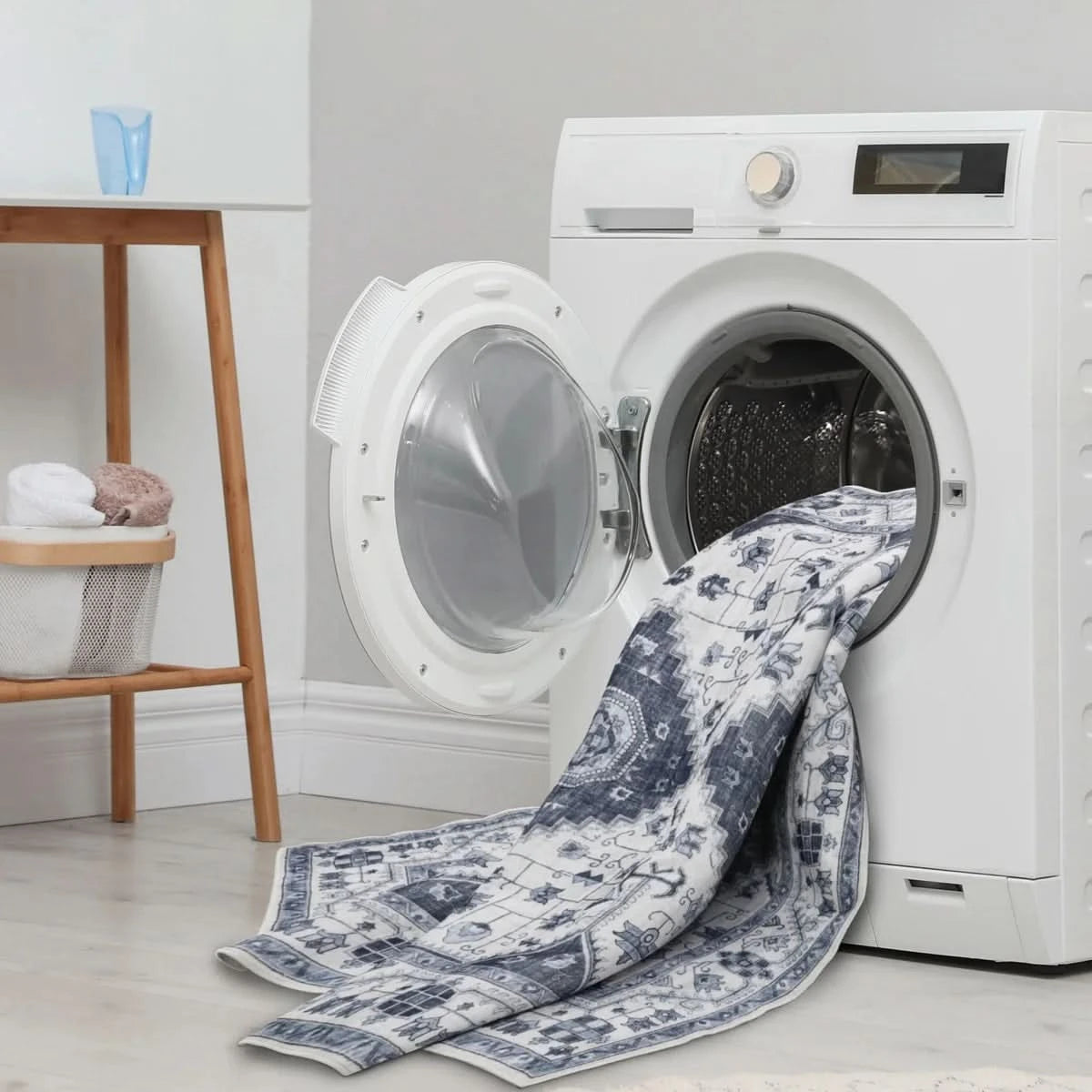 Wyatt & Ash Washable Indoor Area Rug, Cyrus 6' 6" x 9' 6"