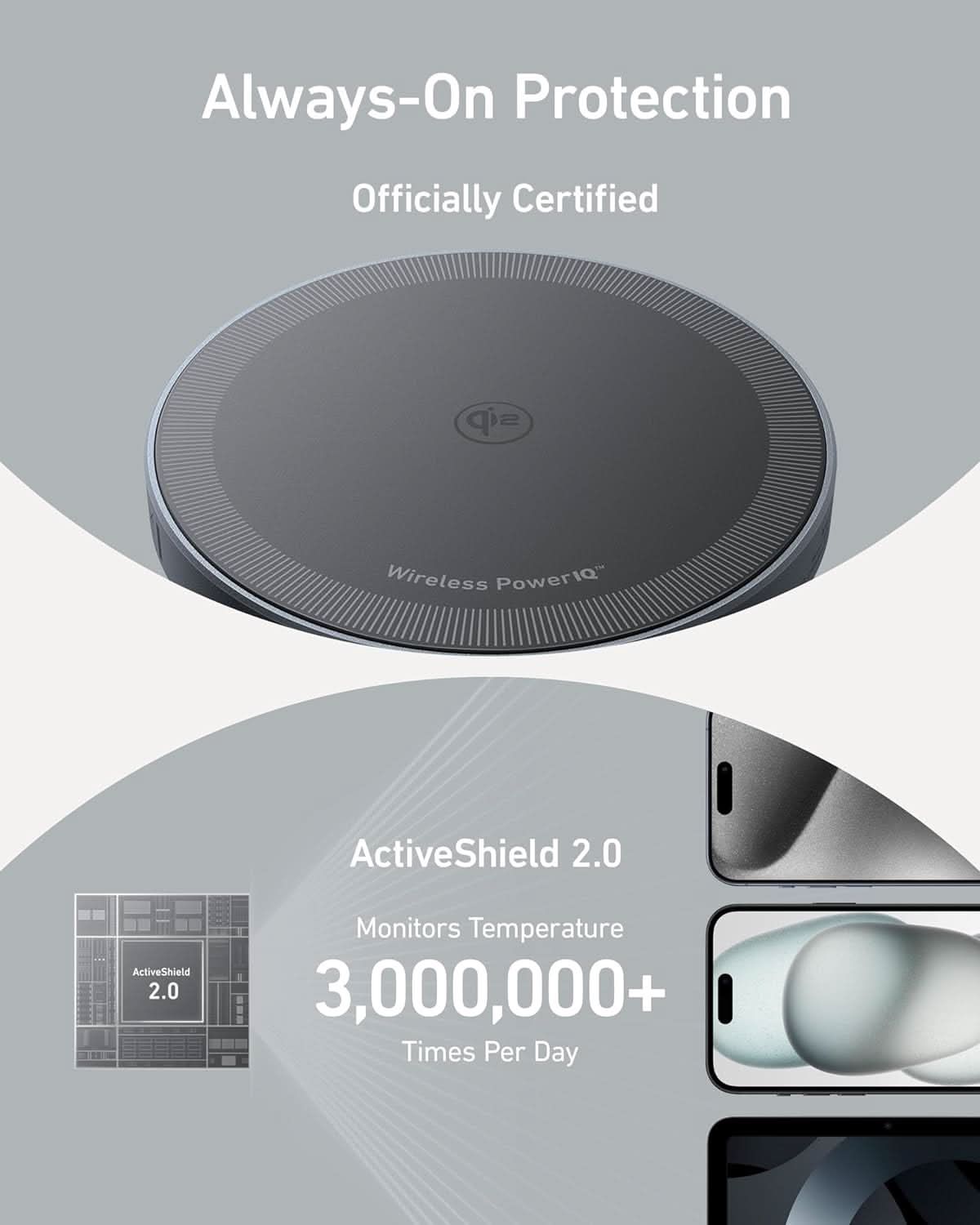 Anker Qi2 MagGo Wireless Charger (Pad)
