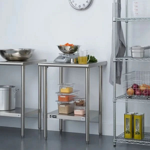 TRINITY EcoStorage Stainless Steel Table