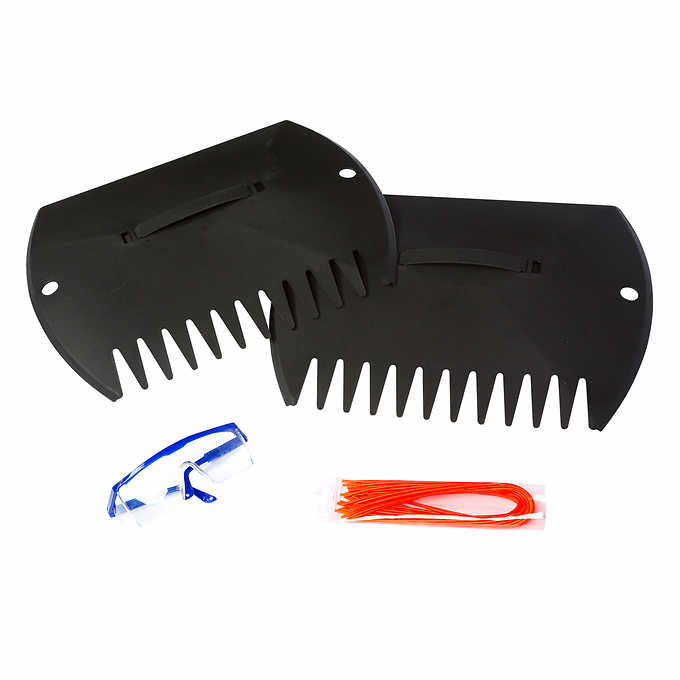 22" Corded Electric Leaf Shredder With Accessory Kit