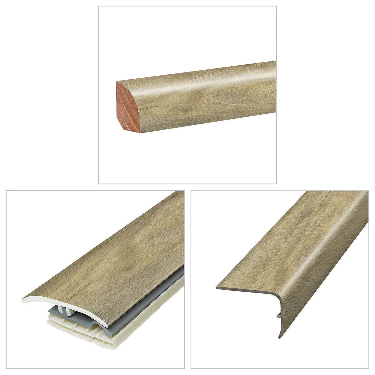 Mohawk Home LVP Floor Finishing Moldings and Transitions