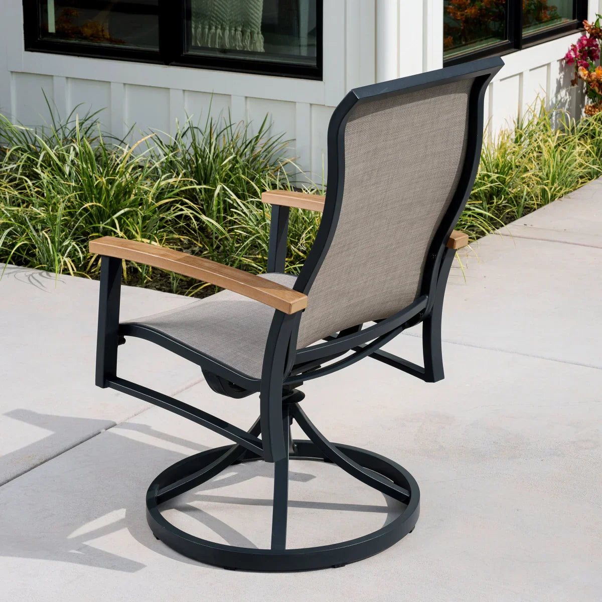 SunVilla Wills 7-piece Sling Outdoor Dining Set