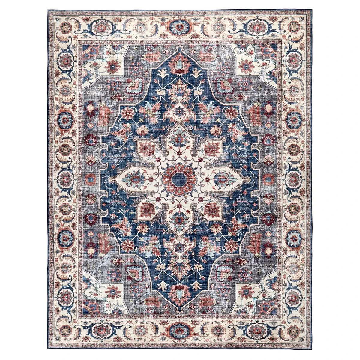 Wyatt & Ash Washable Indoor Area Rug, Aliyeh 9' x 12'