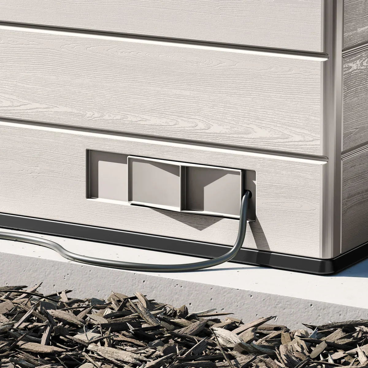 Suncast Modernist 8’x7’ Dual Barn Door Storage Shed