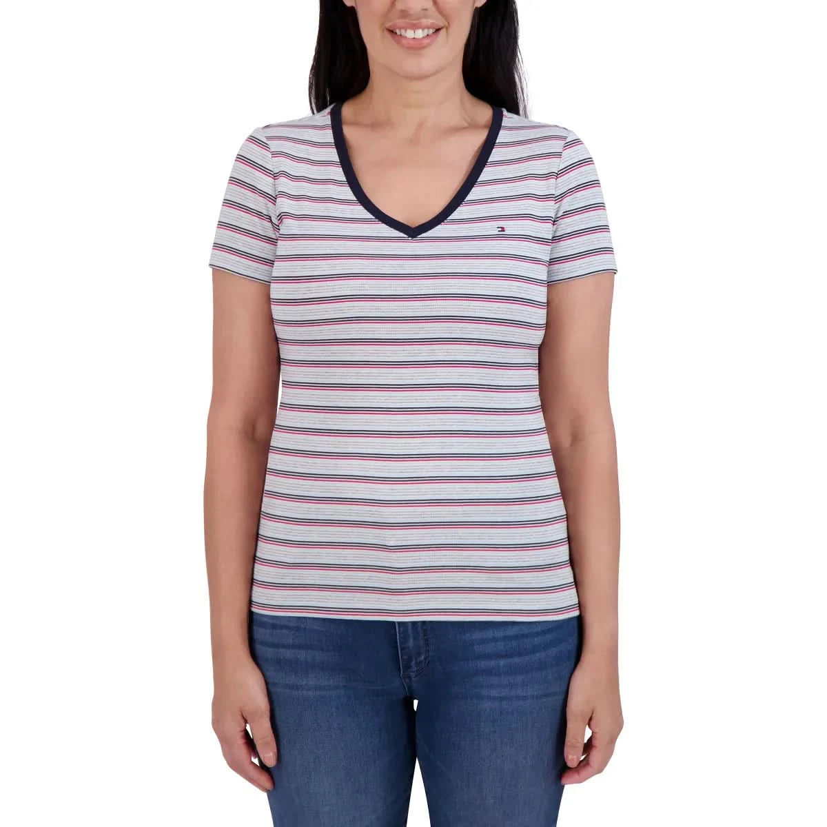 Tommy Hilfiger Women's V-Neck Tee