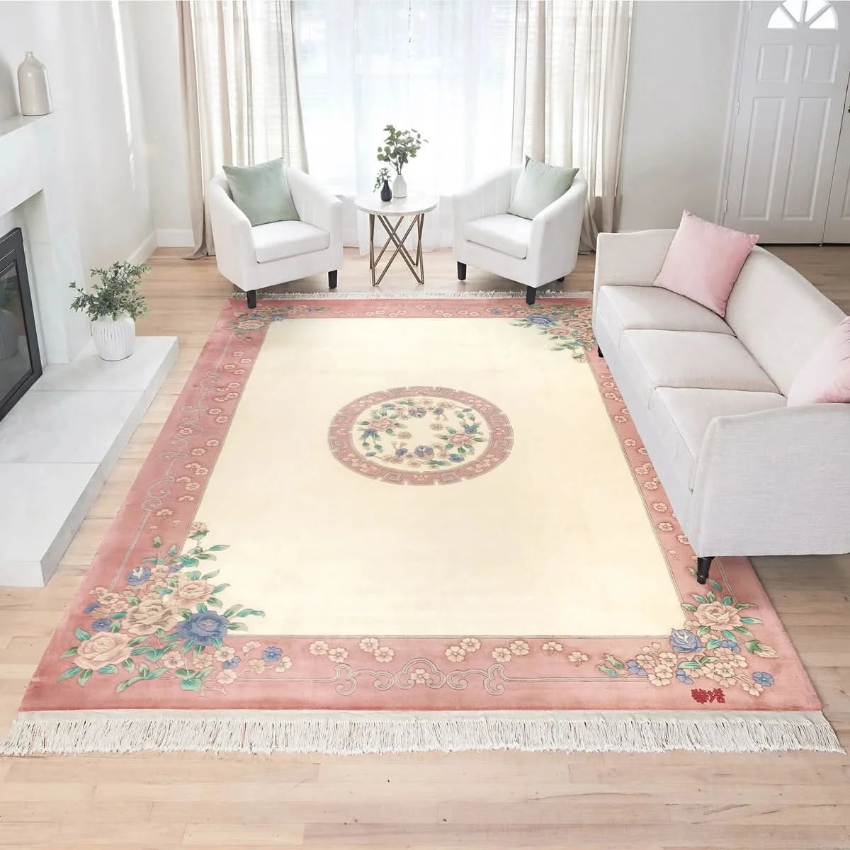 Pagoda Hand Knotted Rug Collection, Versaille