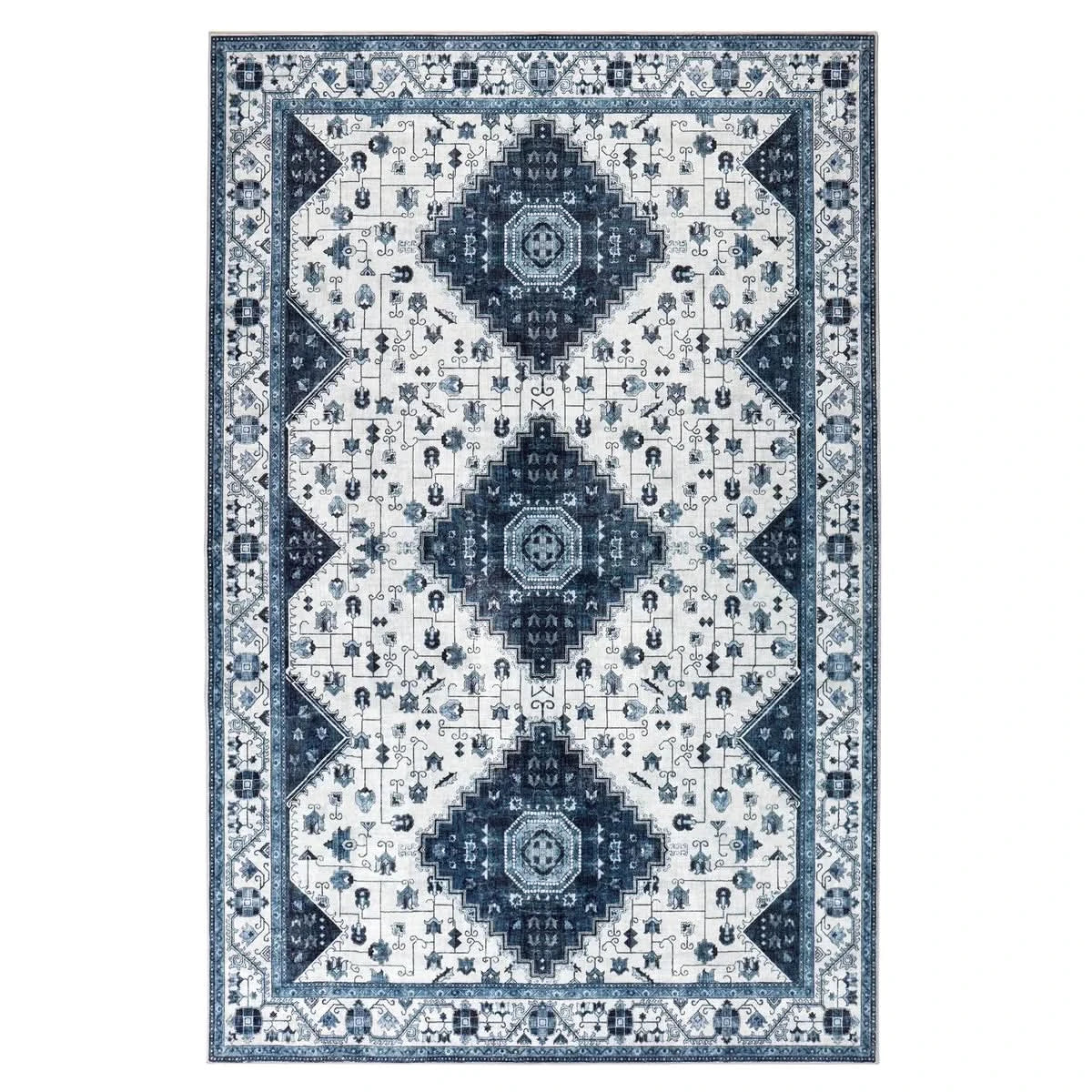 Wyatt & Ash Washable Indoor Area Rug, Cyrus 9' x 12'