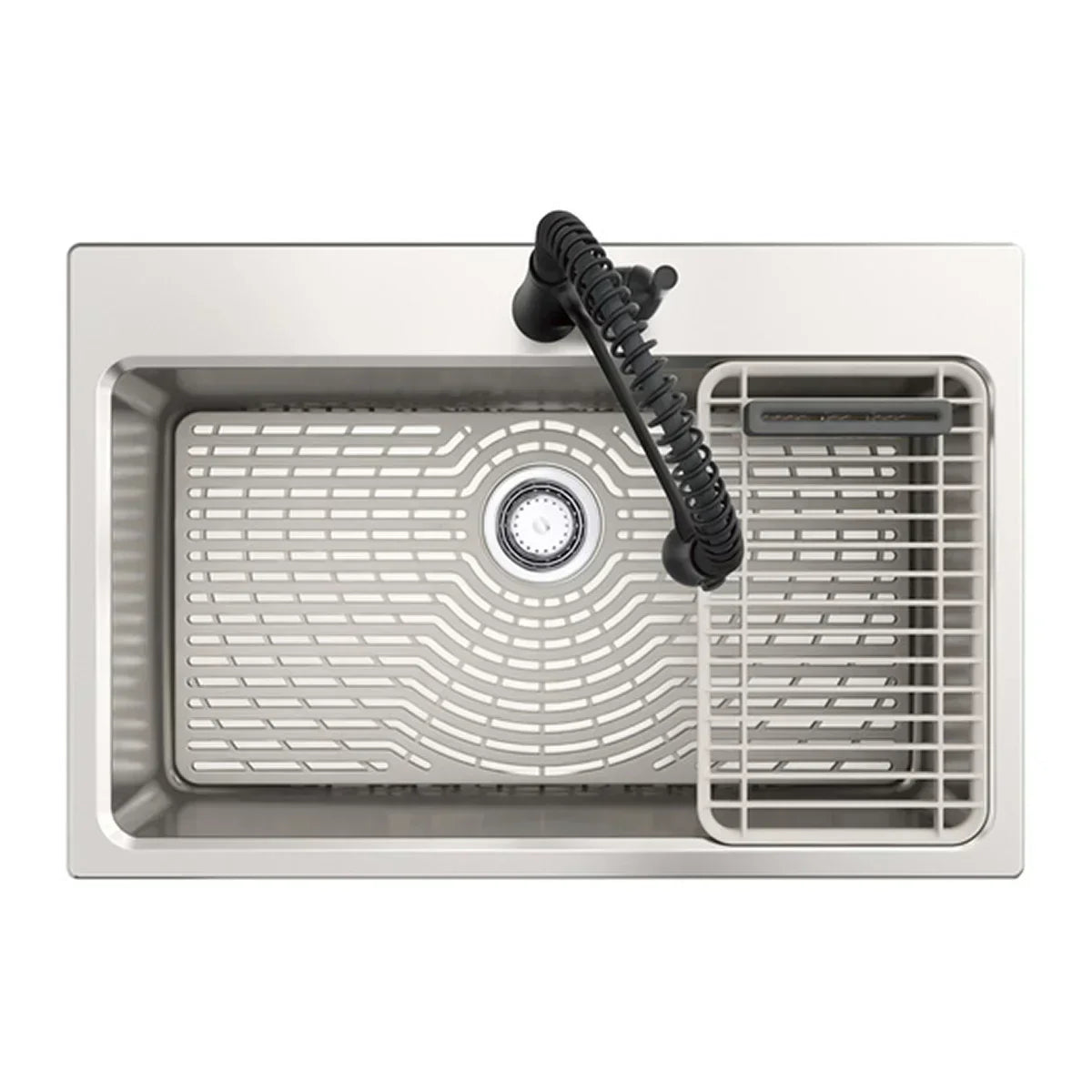 Kohler Pro-Function Kitchen Sink Kit - With Vibrant Stainless or Matte Black Faucet