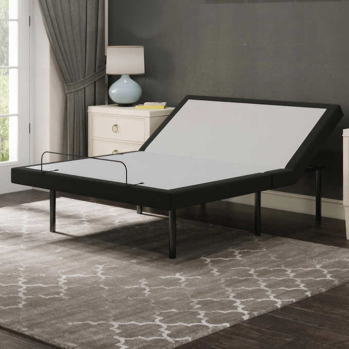 Ghostbed Hybrid 12" Medium-Plush Mattress with Luxury Adjustable Base