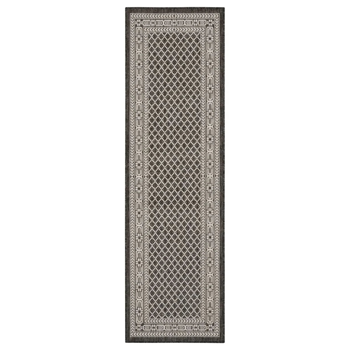 Nourison Garden Spring Indoor/Outdoor Rug Collection, Meadow Black