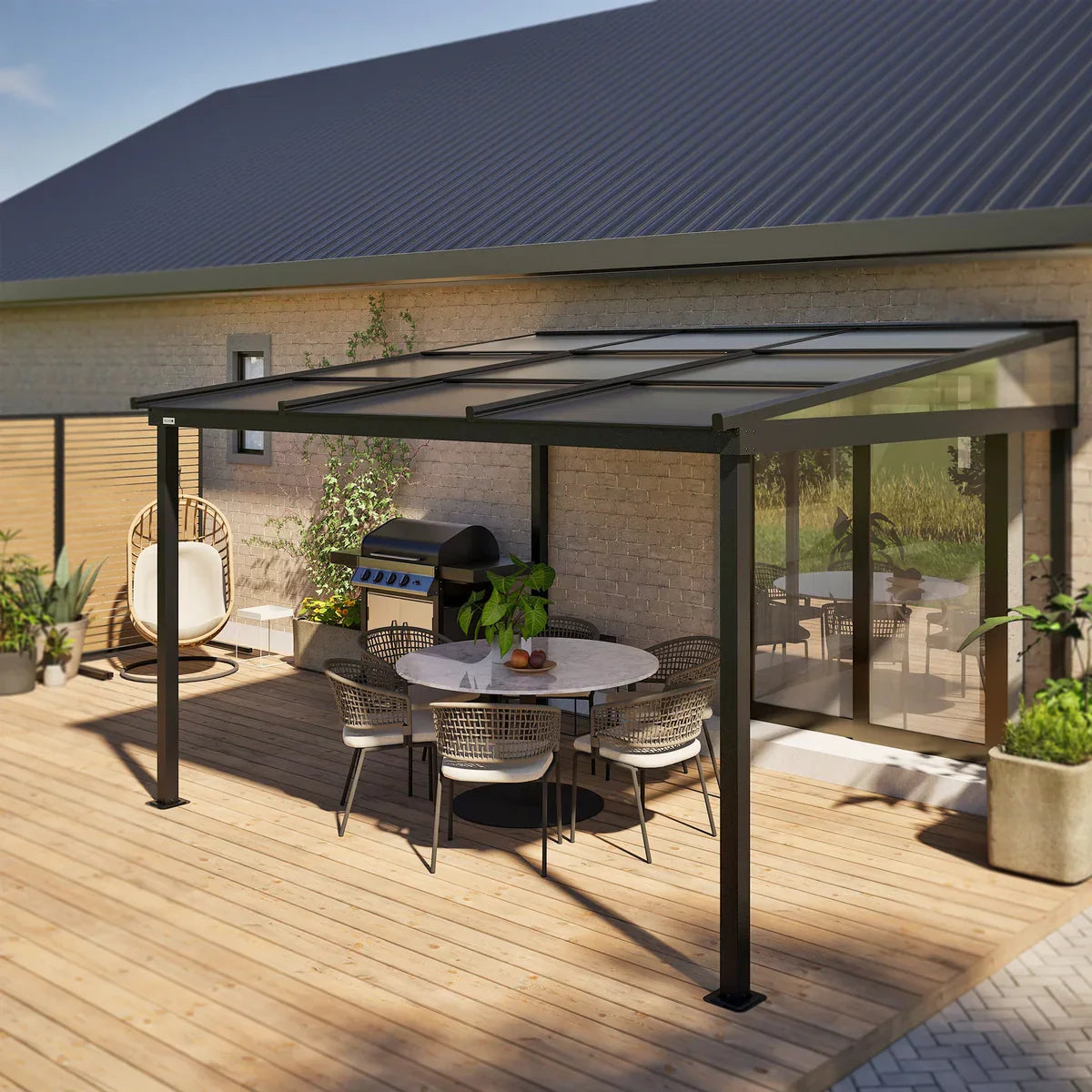 Sojag Budapest Wall Mounted Sun Shelter