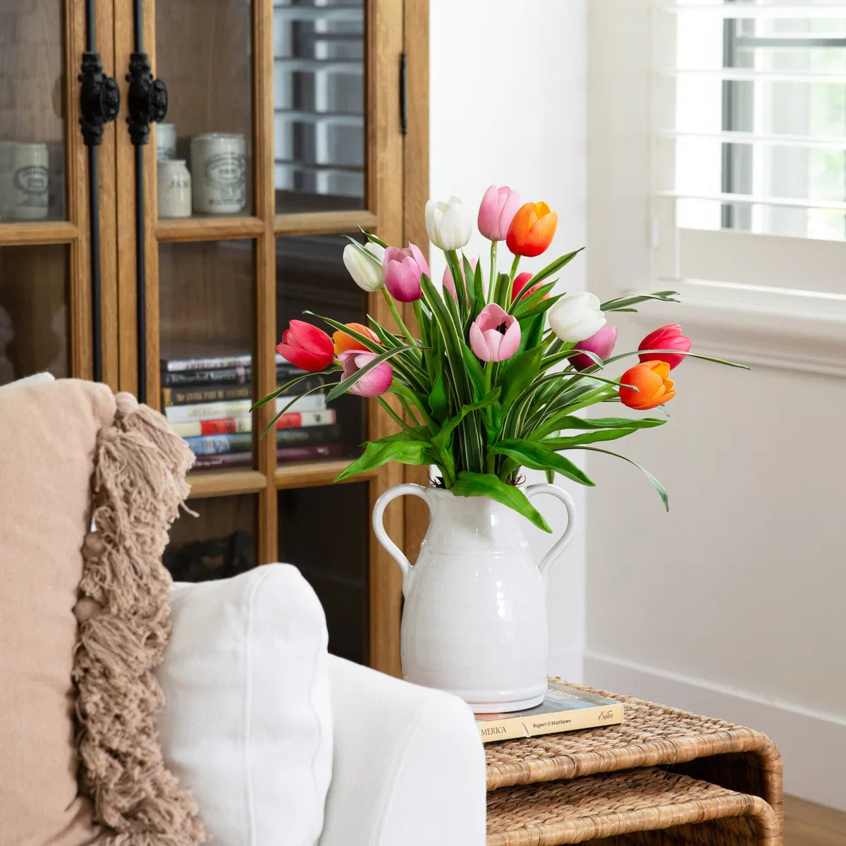 Faux 23” Tulip Arrangement