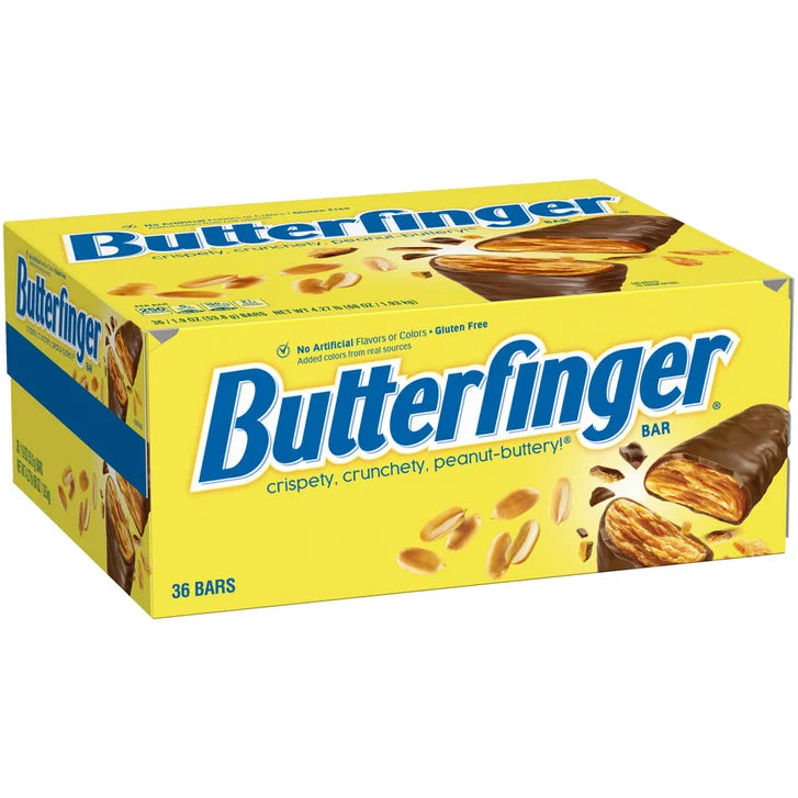 Butterfinger Candy Bar, 1.9 oz, 36-count