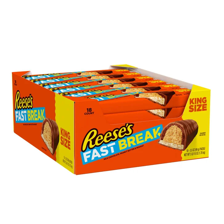Reese's Fast Break, King Size, 3.5 oz 18-count