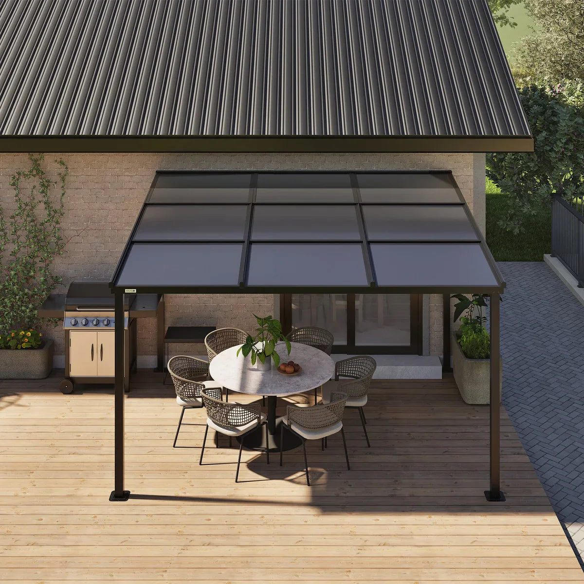 Sojag Budapest Wall Mounted Sun Shelter