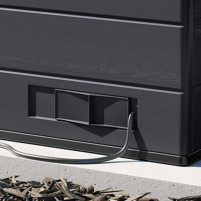 Suncast Modernist 8’x7’ Dual Barn Door Storage Shed