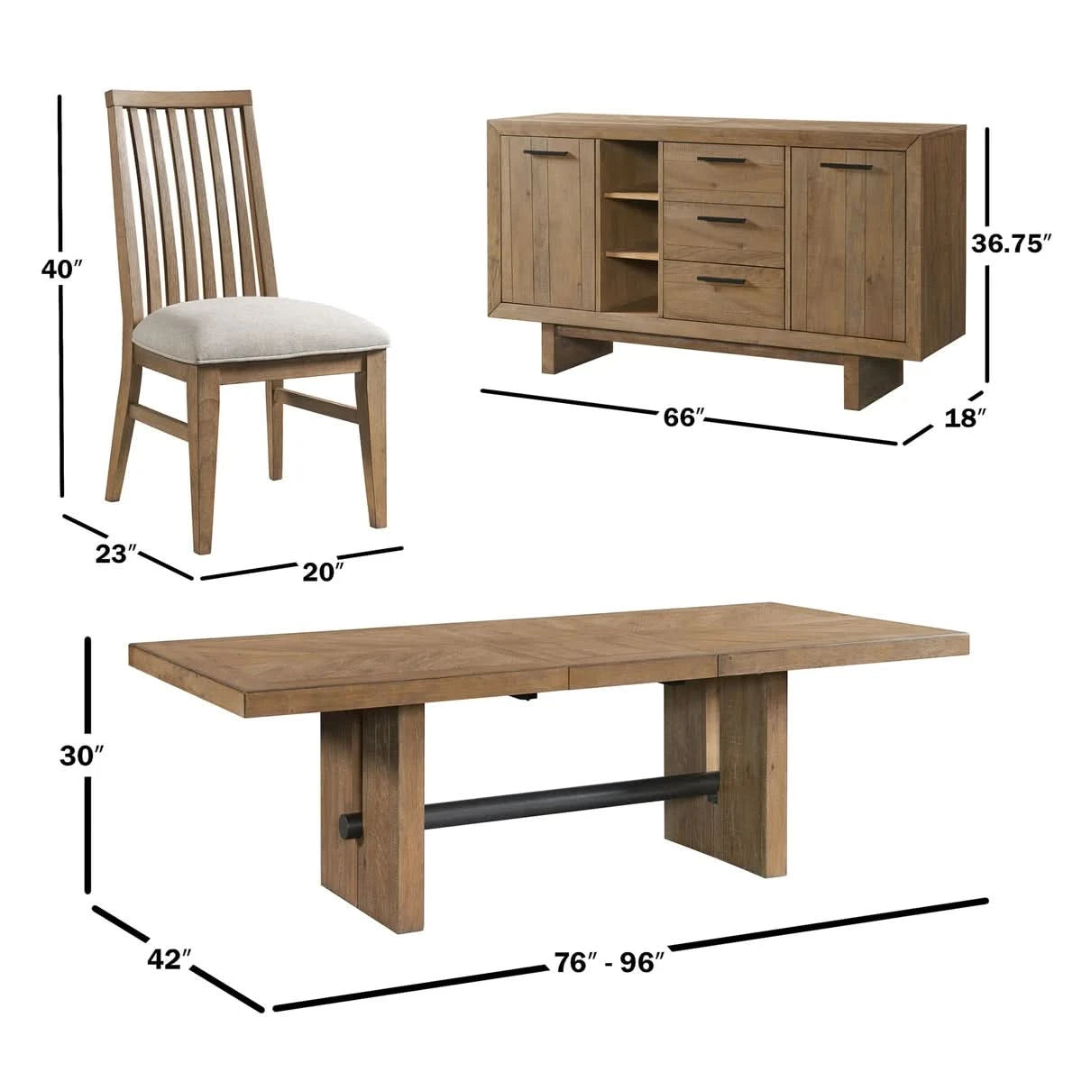 Lancaster Dining Table Collection