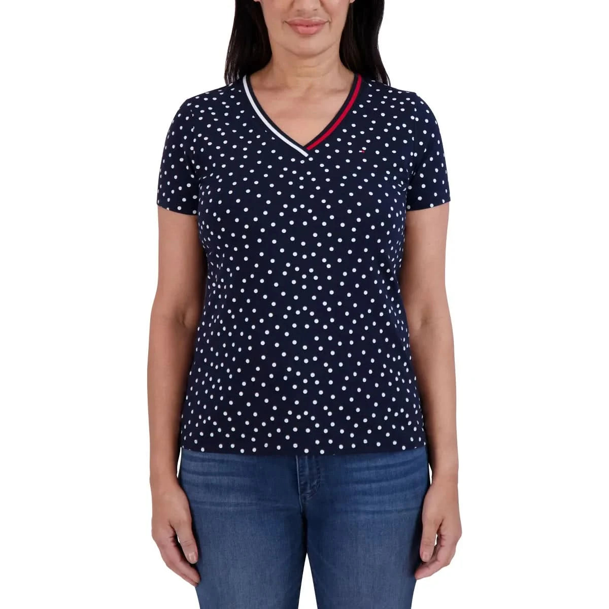 Tommy Hilfiger Women's V-Neck Tee