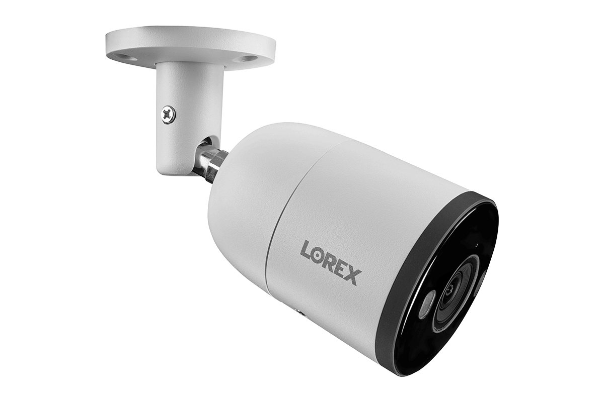 Lorex H13 4K IP Wired Bullet Security Camera with Smart Deterrence and Smart Motion Detection